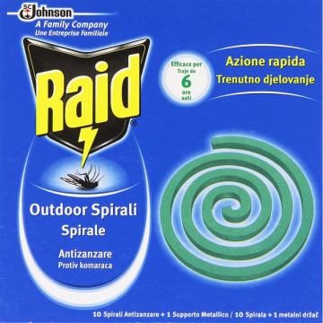 RAID SPIR ANTIZANZ 10PZ/CF