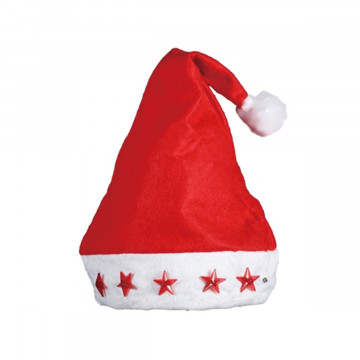 CAPPELLINO ROSSO CON LUCI
