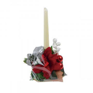 FIORI ARTIFICIALI CON CANDELA