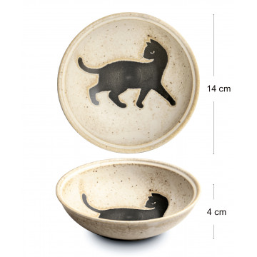 CIOTOLA IN CERAMICA 14CM*H4CM