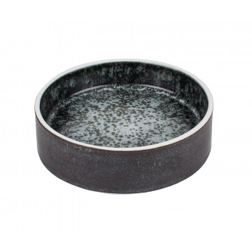 16CM BOWL ELIPSE  BRONZE  GREY