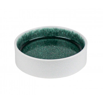 16CM BOWL ELIPSE WHITE TEAL