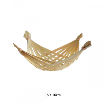 CESTINO DI BAMBU 16X16CM